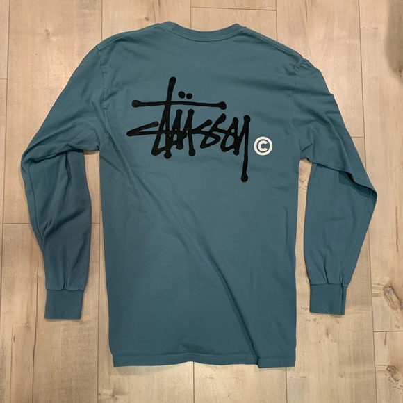 Stussy Shirts Stussy Ls Big Logo Tee Mens M Poshmark Stussy Shirts Stussy Ls Big Logo Tee Mens M Poshmark